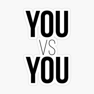 It's You vs You wallpaper
