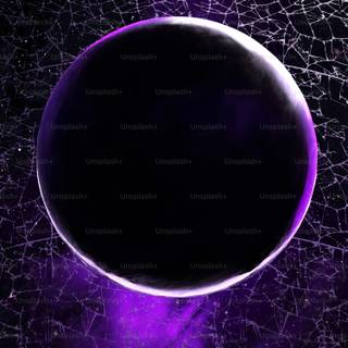 Purple Earth wallpaper