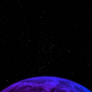 Purple Earth wallpaper