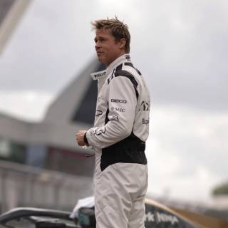 Brad Pitt F1 wallpaper