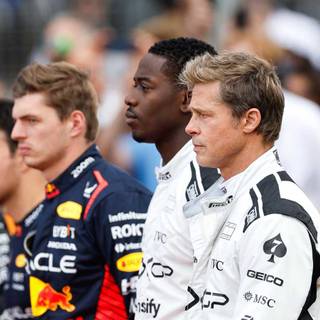 Brad Pitt F1 wallpaper