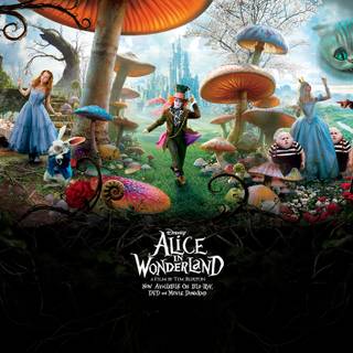 Alice In Wonderland 2010 wallpaper