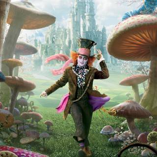 Alice In Wonderland 2010 wallpaper