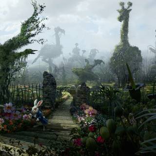Alice In Wonderland 2010 wallpaper