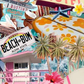 Summer Y2k wallpaper