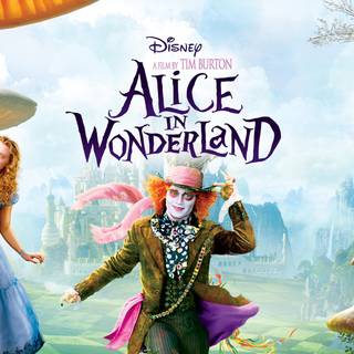 Alice In Wonderland 2010 wallpaper