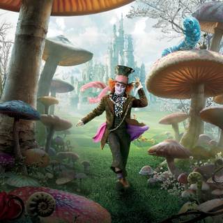 Alice In Wonderland 2010 wallpaper