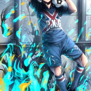 Charles Blue Lock wallpaper