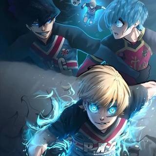 Charles Blue Lock wallpaper