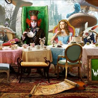 Alice In Wonderland 2010 wallpaper