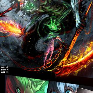 Charles Blue Lock wallpaper