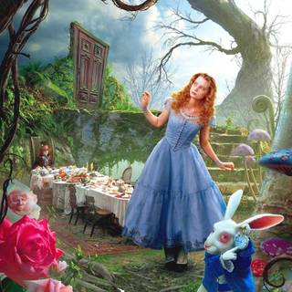 Alice In Wonderland 2010 wallpaper