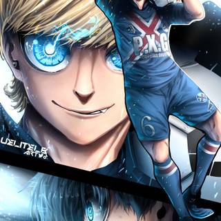 Charles Blue Lock wallpaper