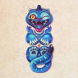 Derpy tiger wallpaper