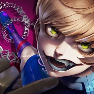 Charles Blue Lock wallpaper