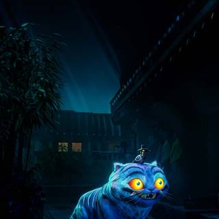 Derpy tiger wallpaper