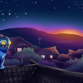 Derpy tiger wallpaper