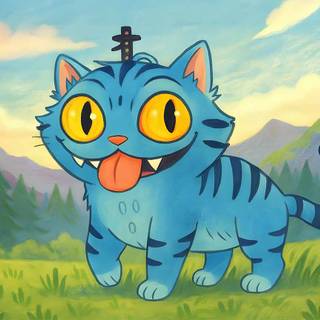 Derpy tiger wallpaper