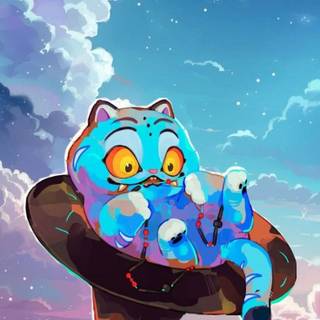 Derpy tiger wallpaper