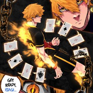 Kunigami Blue Lock wallpaper