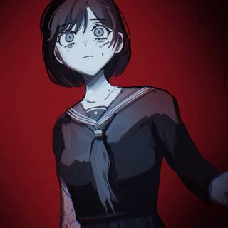 Silent Hill f iPhone wallpaper