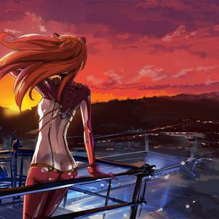 Asuka desktop wallpaper