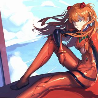 Asuka desktop wallpaper