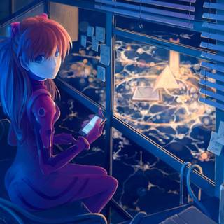 Asuka desktop wallpaper