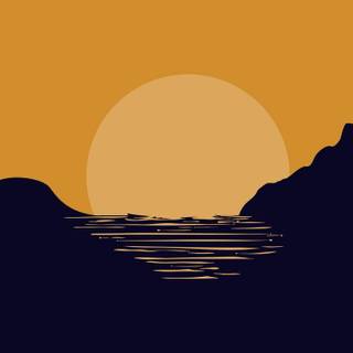 iPhone dark calm minimalist wallpaper