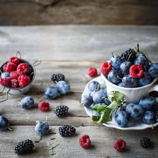 Huckleberry wallpaper