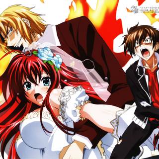 4k anime DxD wallpaper