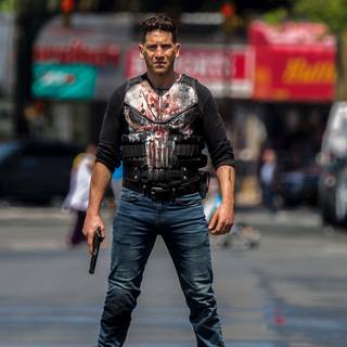 Frank Castle PS5 wallpaper