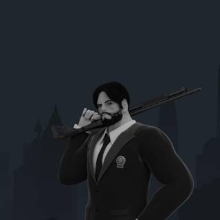 Frank Castle PS5 wallpaper