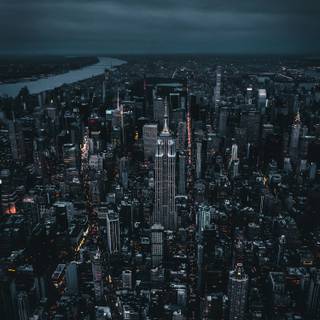New York City night wallpaper