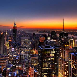 New York City night wallpaper