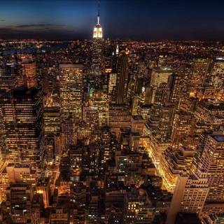 New York City night wallpaper