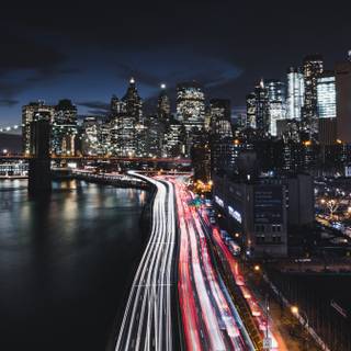 New York City night wallpaper