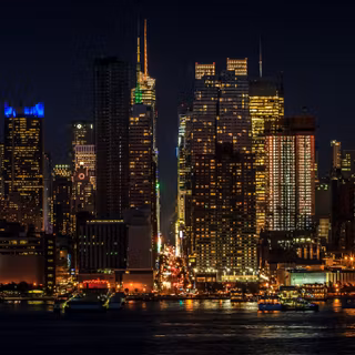 New York City night wallpaper