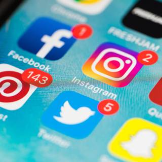 Social media apps wallpaper