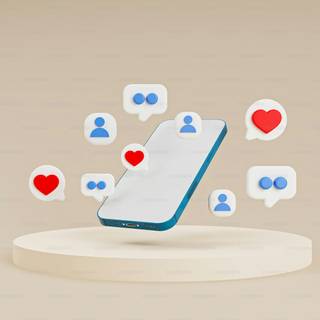 Social media apps wallpaper