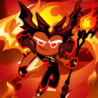 Fire Spirit Cookie wallpaper