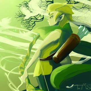 Wind Archer Cookie wallpaper