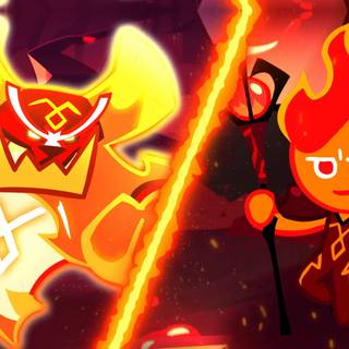 Fire Spirit Cookie wallpaper