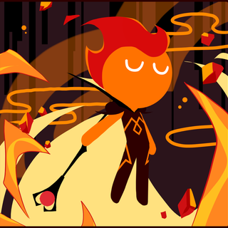 Fire Spirit Cookie wallpaper