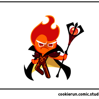 Fire Spirit Cookie wallpaper