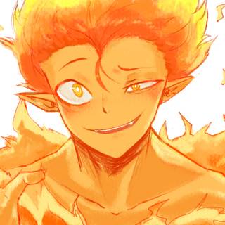 Fire Spirit Cookie wallpaper