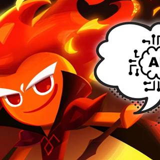 Fire Spirit Cookie wallpaper