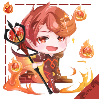 Fire Spirit Cookie wallpaper