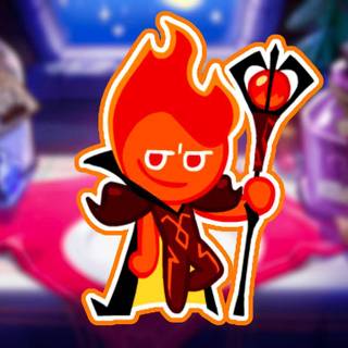 Fire Spirit Cookie wallpaper