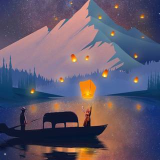 Chill laptop wallpaper